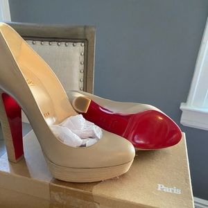 Christian louboutin bibi platform heels